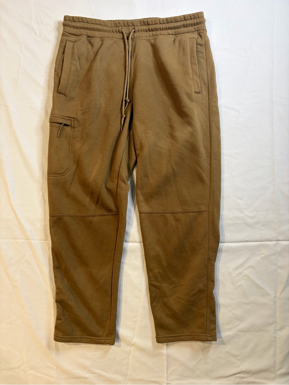 Weatherproof Men's Cargo Drawstring Joggers - Brown